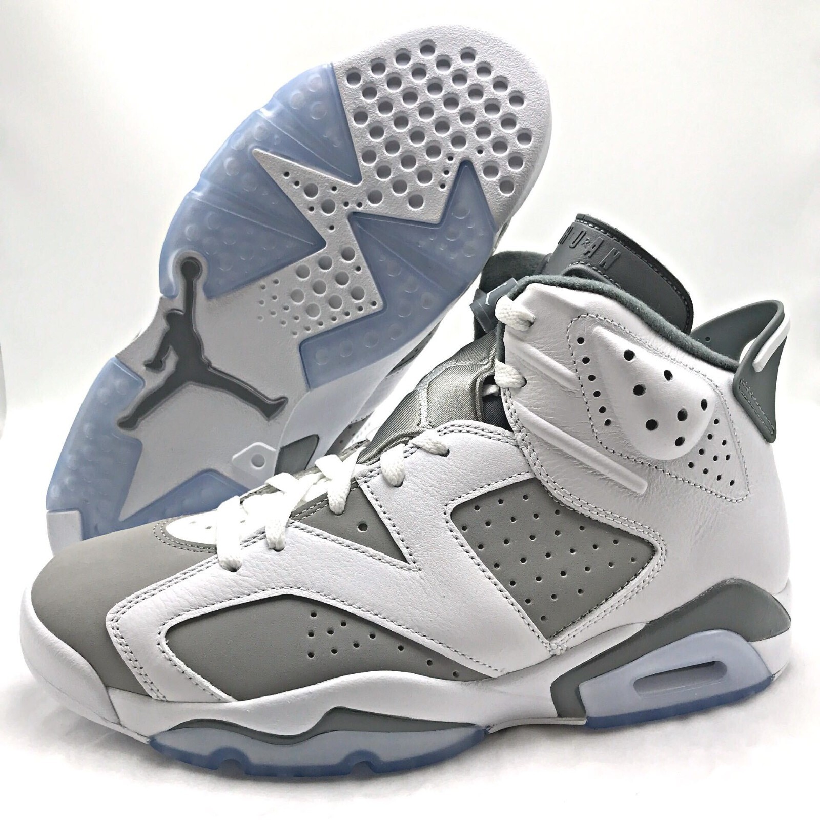 Nike Air Jordan 6 Retro Cool Grey Men's Shoes CT8529-100 sz 9.5-13