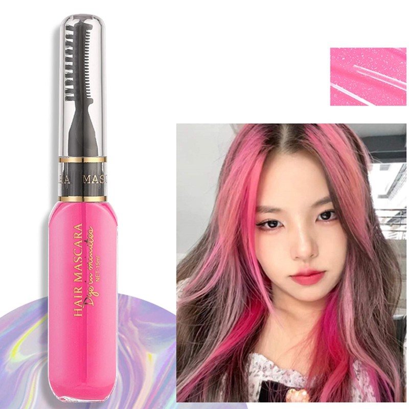 Temporary Diy Hair Color Mascara Cream Wax Washable