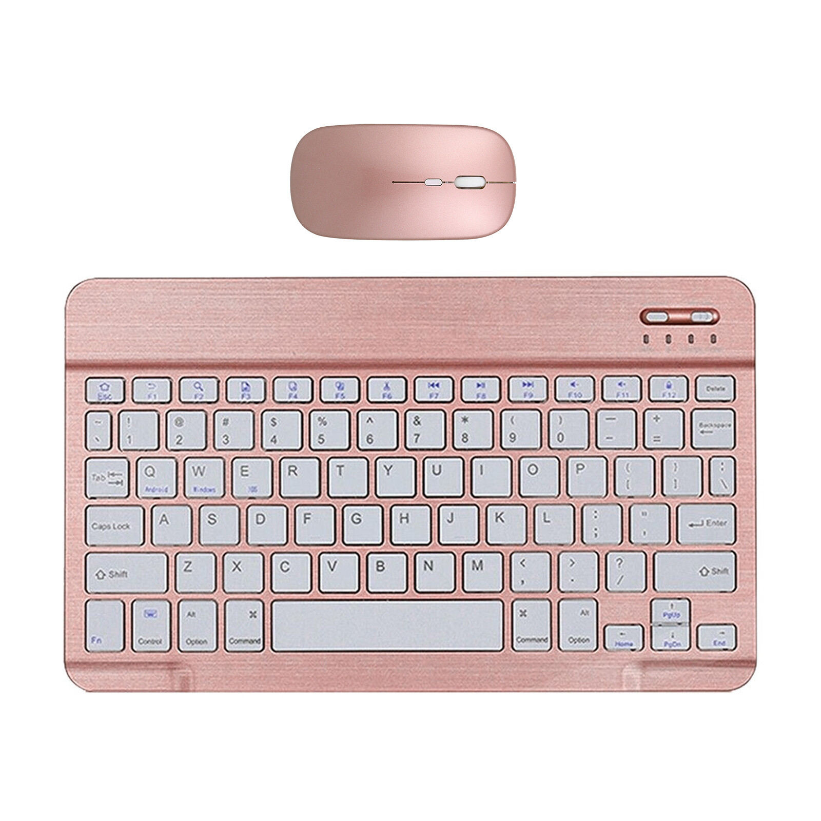 For ipad Android Windows Tablet 10inch Wireless Bluetooth Backlit Keyboard&Mouse