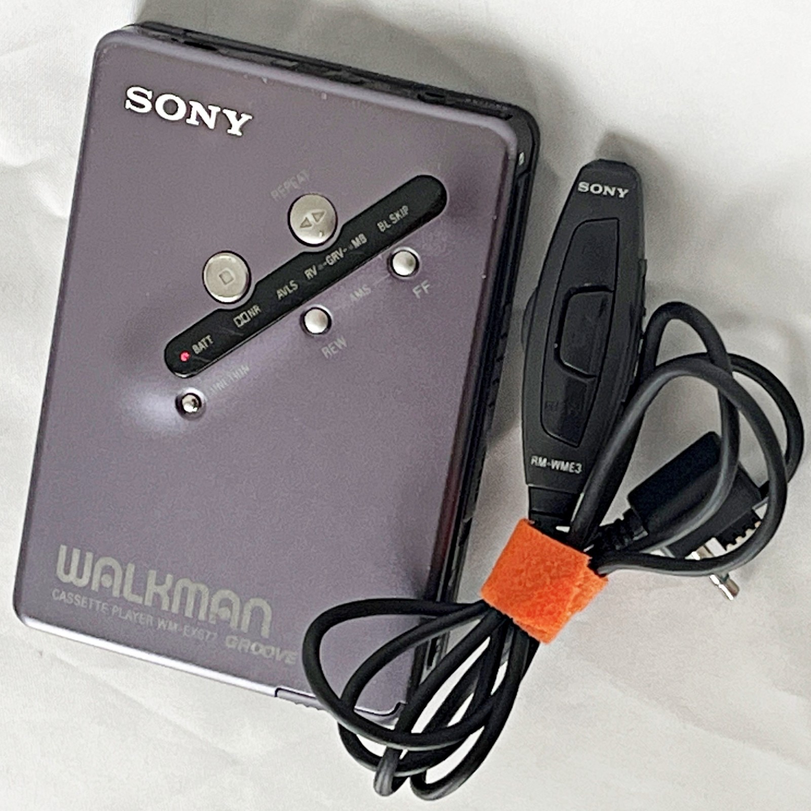 ソニー WALKMAN WM-EX677 カセットプレーヤー 動作未確認 (60s) ft01