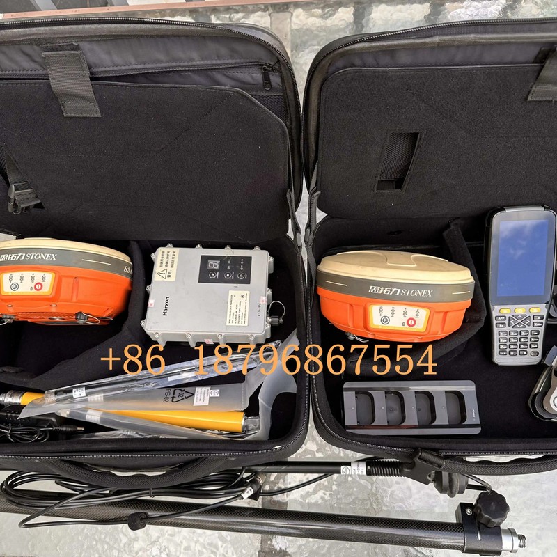 Used Second Hand Stonex S3 Base And Rover Complete Set Rtk Gps Gnss Receiver Dgp