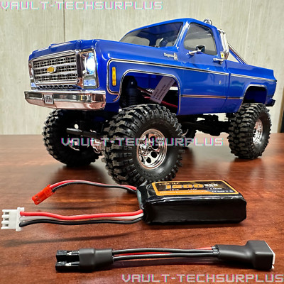 Battery Adapter for Traxxas TRX-4M to 2S Lipo JST XH 3P K10 Bronco Defender
