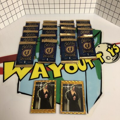 1993 The Creators Universe Trading Cards  (19) Sealed Packs 2 Promos