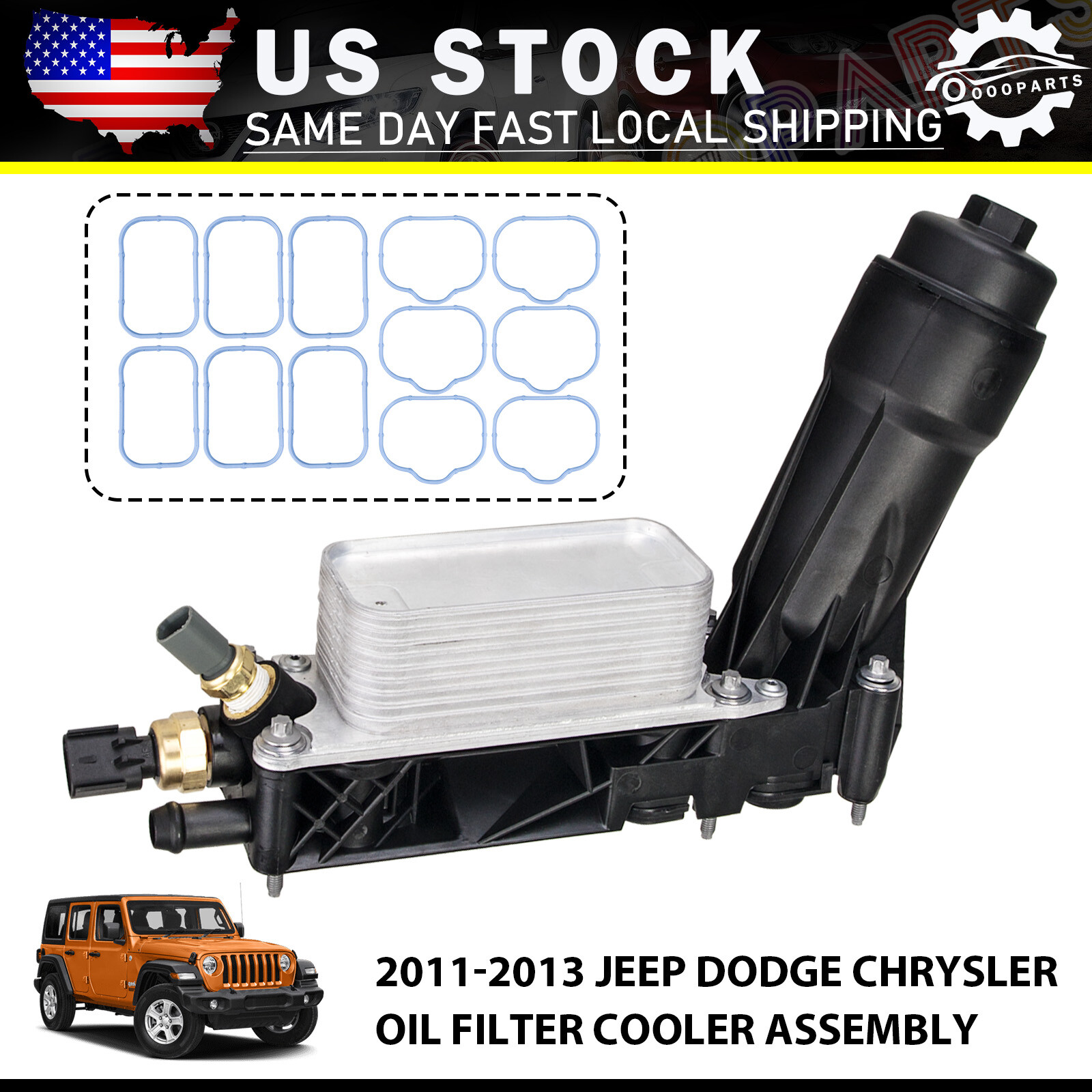 Filter Housing For 2011-2013 Chrysler Town & Country Jeep Dodge Ram
