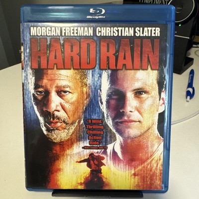 Hard Rain Blu-ray Disc Morgan Freeman 1998 Christian Slater OOP