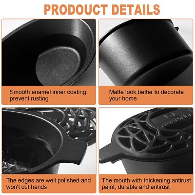 Wood Stove Steamer Rust Resistantfireplace Humidifier Pot Cast Iron Steamer For 