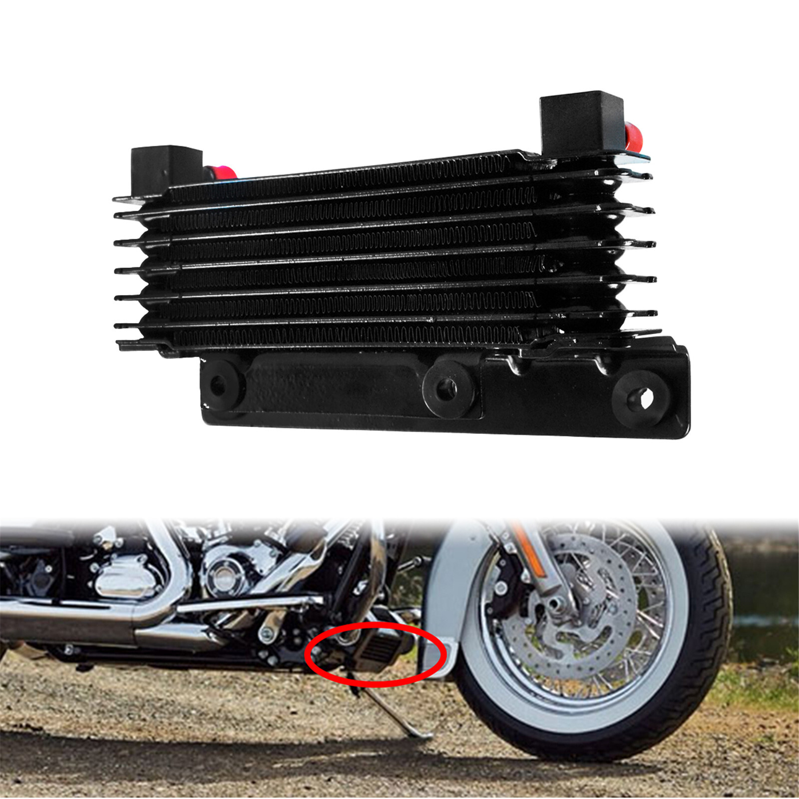 Cooler Fit For Harley Touring Road King Electra Street Glide 2009-2016