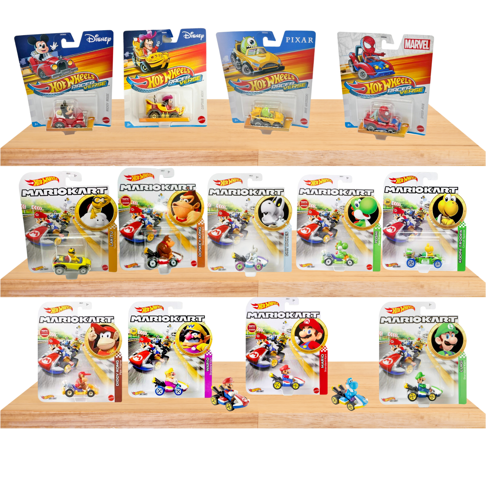 Mariokart And Racer Verse Character Cars