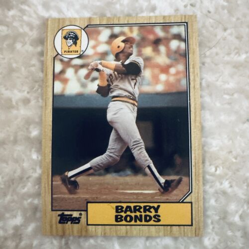 HOLY GRAIL* BARRY BONDS 1987 Topps Rookie THE OG Rookie