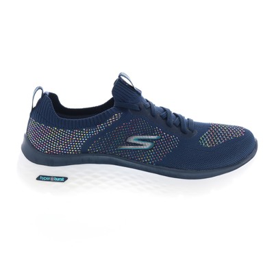 

Skechers Go Walk Hyper Burst Daray 124590 Женская синяя спортивная обувь для ходьбы, Синий, Skechers Go Walk Hyper Burst Daray