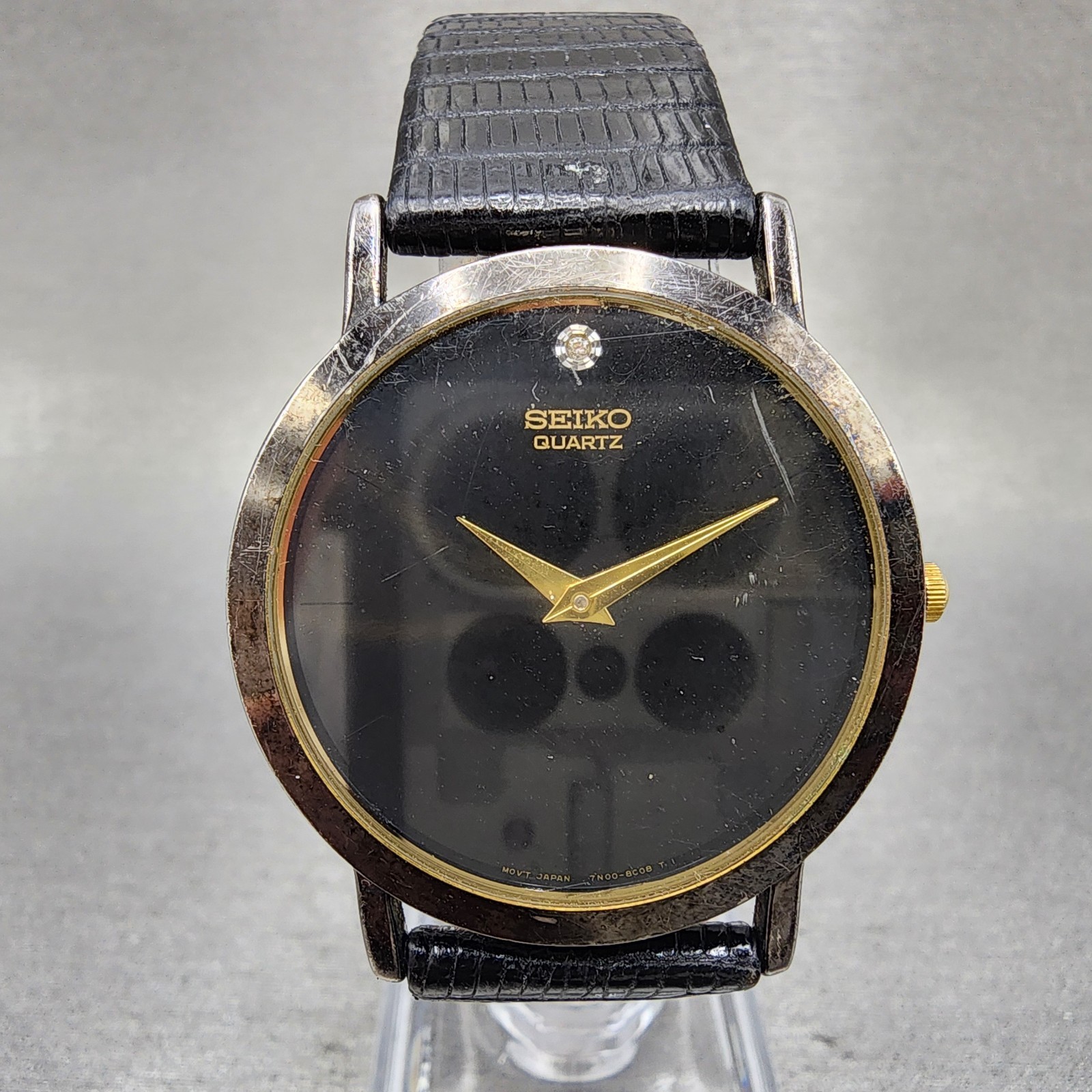 時計 SEIKO Universe DIASHOCK 14KWG 180200 Grand Seiko Diashock Reissue – Analog:Shift