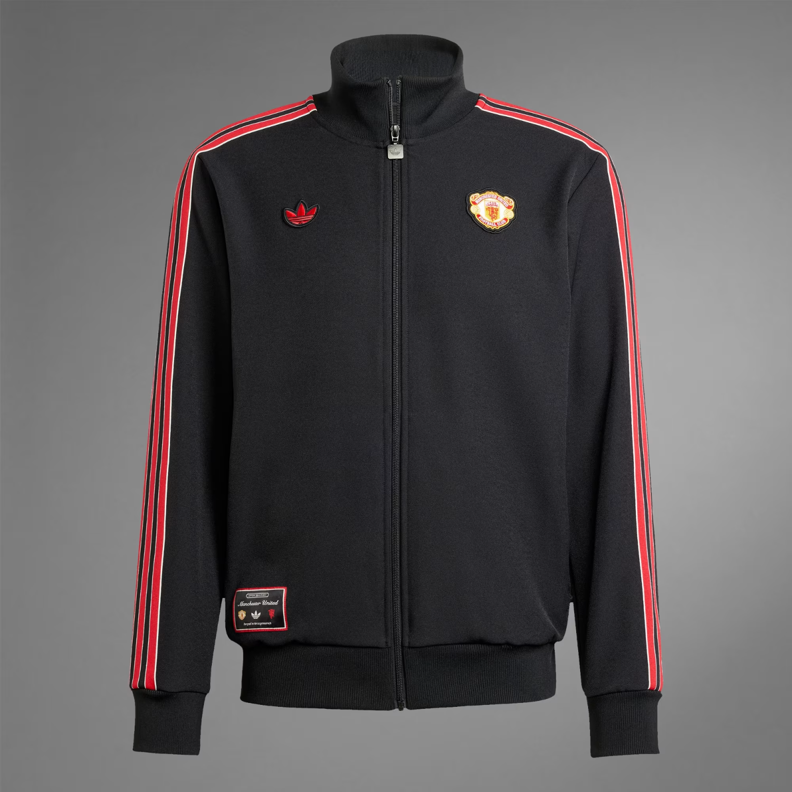 adidas Manchester United フード付きジャケット Lサイズ アディダス マンチェスター・ユナイテッド アンセムジャケット