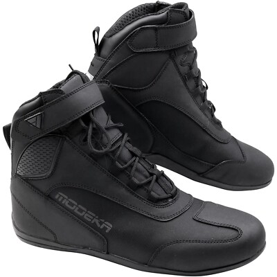 Motorcycle Leather Shoes 41 - Modeka Kumani - Reflective Waterproof