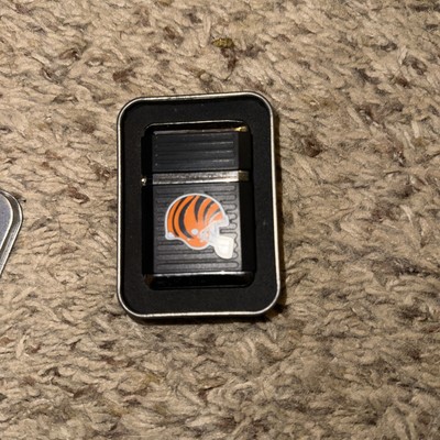 NFL Windproof Refillable Butane Lighter w/Gift Box By FSO -Select Team Below-
