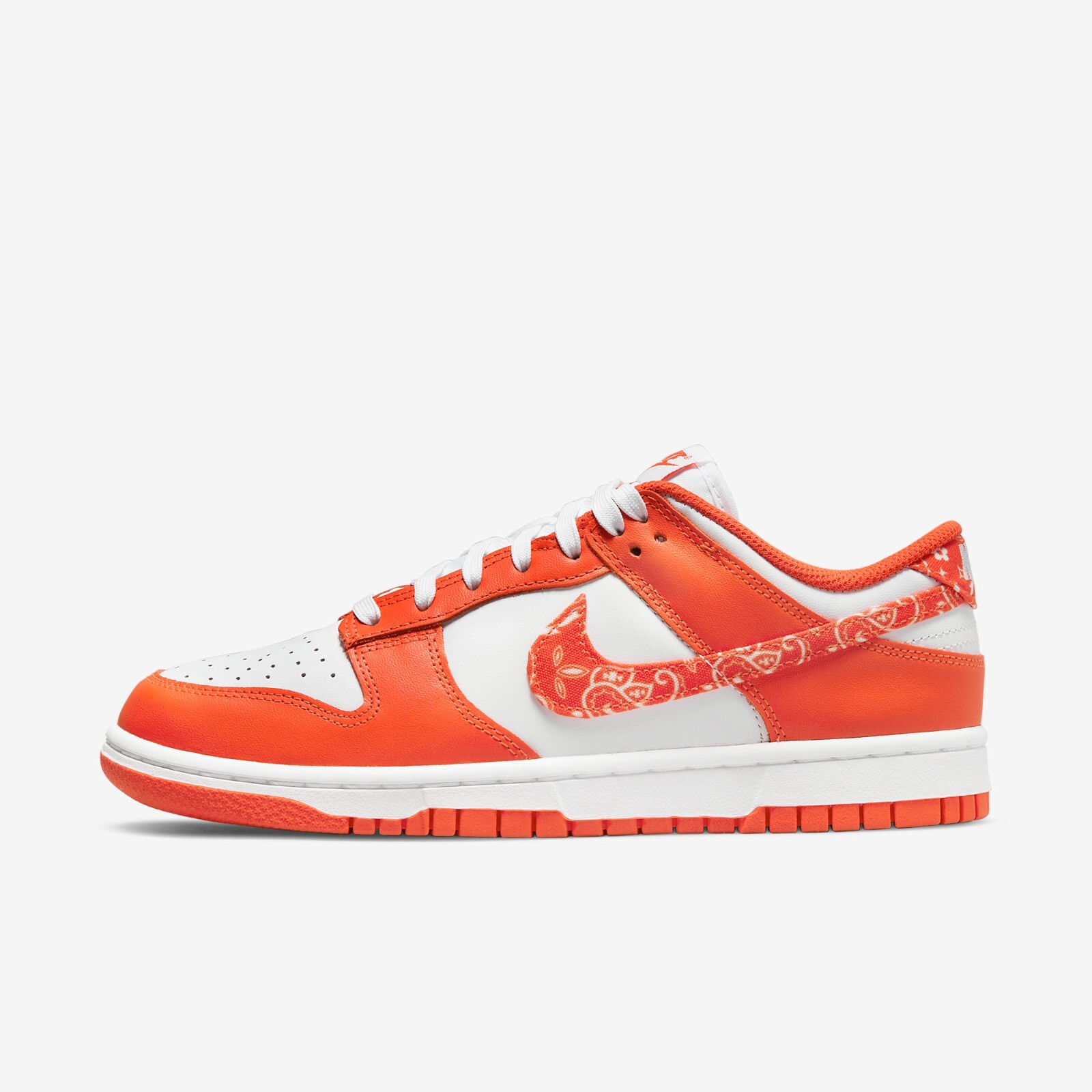

Кроссовки Nike Dunk Low Essential Paisley Pack Orange DH4401-103, Оранжевый, Nike Dunk Low