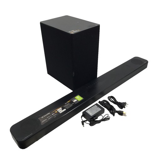 LG 3.1.2 Channel SoundBar SP8YA & SPP8-W Wireless Subwoofer