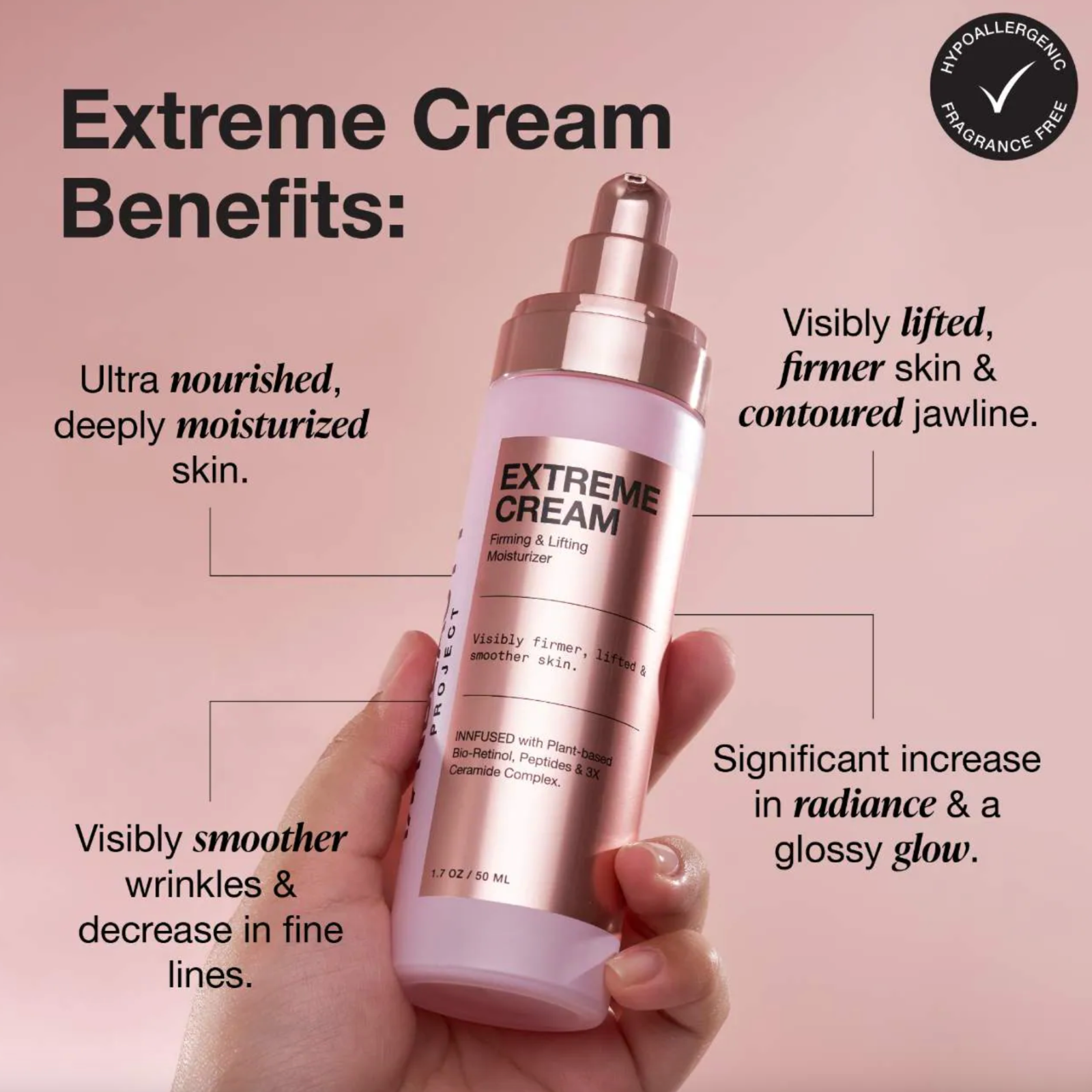iNNBEAUTY PROJECT Extreme Cream Anti-Aging, Firming & Lifting Moisturizer 1.7 oz