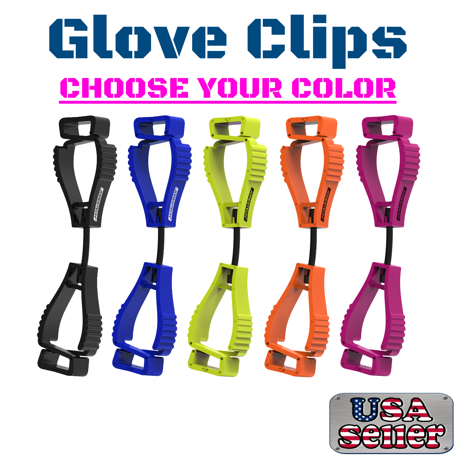 Glove Guard Clips for Work Non Slip Holder Labor Worker Jorestech