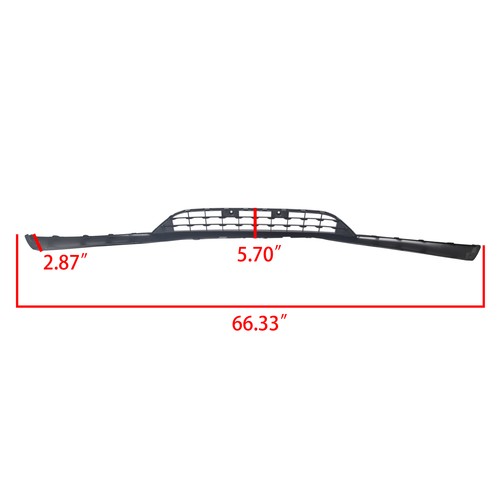 Fits 2015-2018 Ford Focus Front bumper Lower Valance Panel Grill for F1EZ17626A