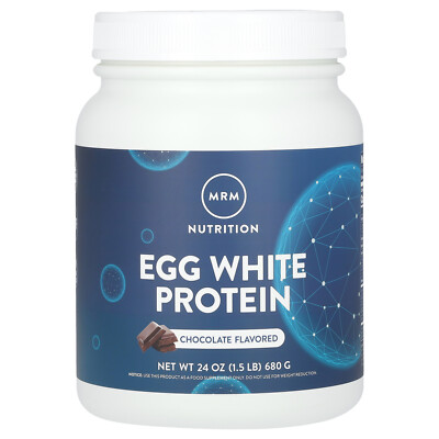 MRM Natural Egg White Protein Chocolate 24 oz 680 g Antibiotic-Free,