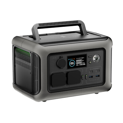 ALLPOWERS 299Wh 600W Portable Power Station Solar Backup Solar Generator Outdoor