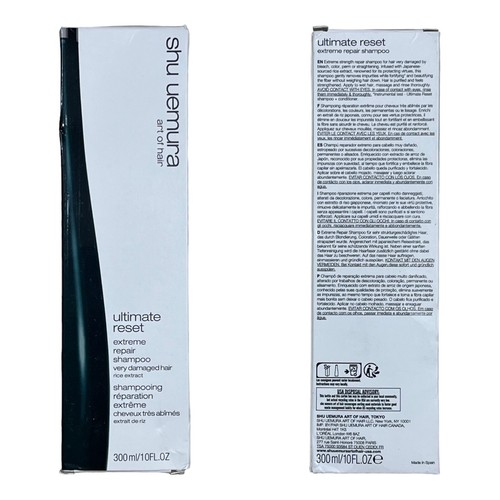 NEW Shu Uemura Ultimate Reset EXTREME REPAIR SHAMPOO Very Damaged Hair 10 oz