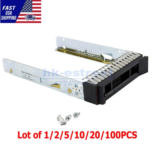 Lot Lenovo 2.5" SAS SATA Hard Drive Tray Caddy for ST250 ST550 SR550 SR650 SR850