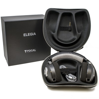 Focal Elegia High-Fidelity Closed-Back Circum-Aural Headphones, Headphone Stand