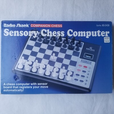 Radio Shack Companion Chess Sensory Computer Model 60-2439 Vintage New in Box