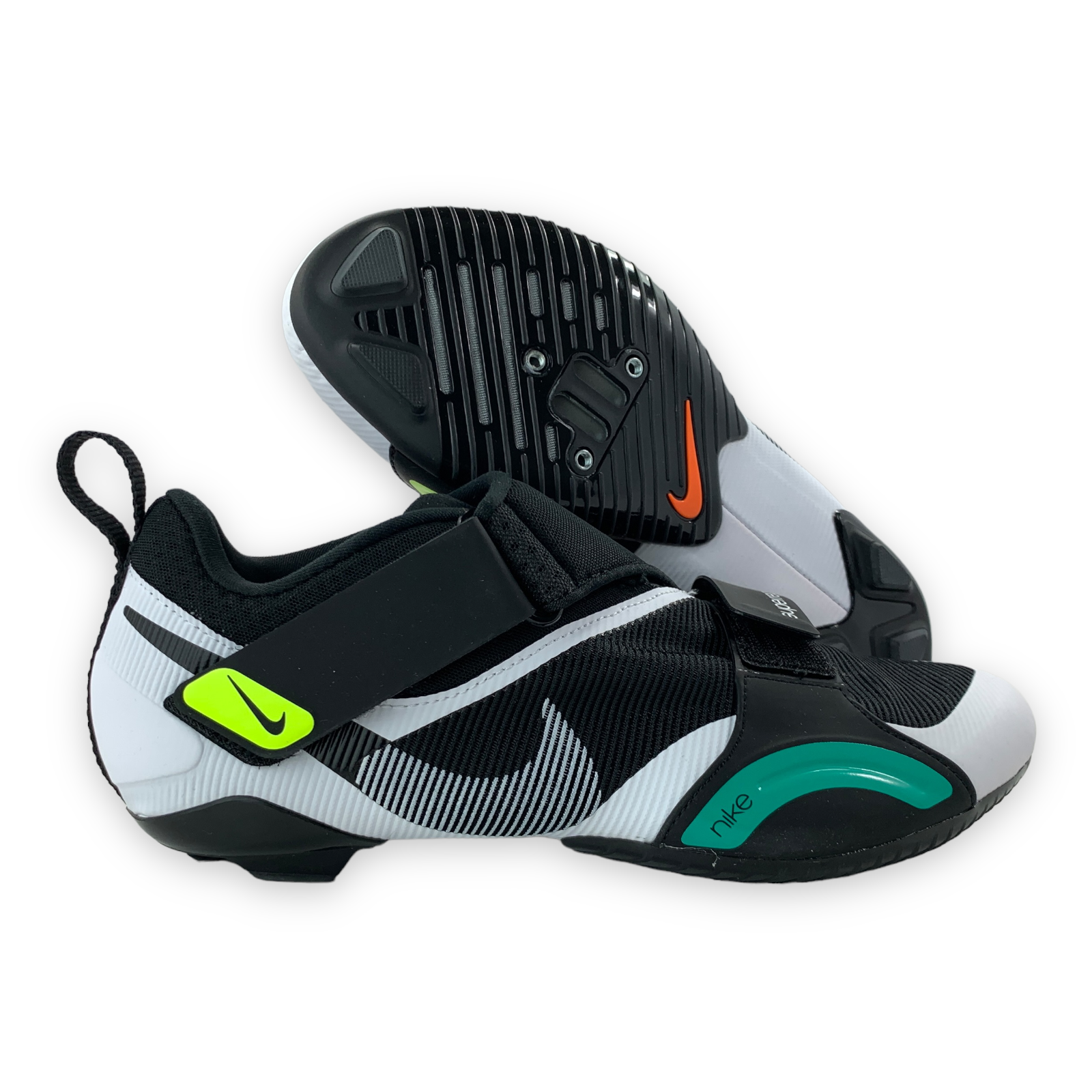 

M Nike Superrep Cycle Черные изумрудно-зеленые белые велотуфли CW2191-083 Мужские 10, Черный, Nike Superrep Cycle