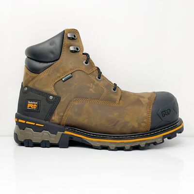 

Мужские водонепроницаемые рабочие ботинки Timberland Pro Boondock 6 дюймов 92615, размер 12 м, Коричневый, Boondock
