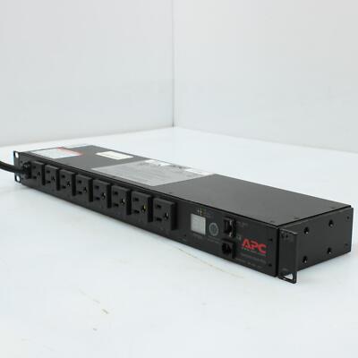 APC AP7900B Switched Rack PDU 8 Outlets Rack Mountable