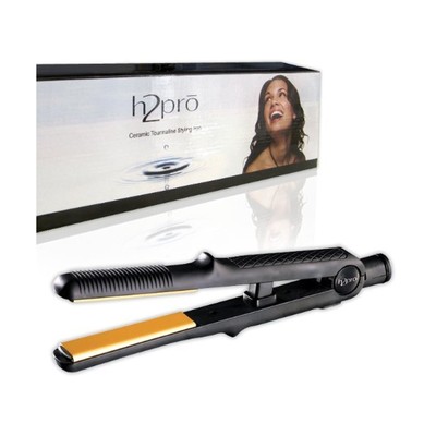 H2pro Professional Ceramic Tourmaline Styling Flat Iron