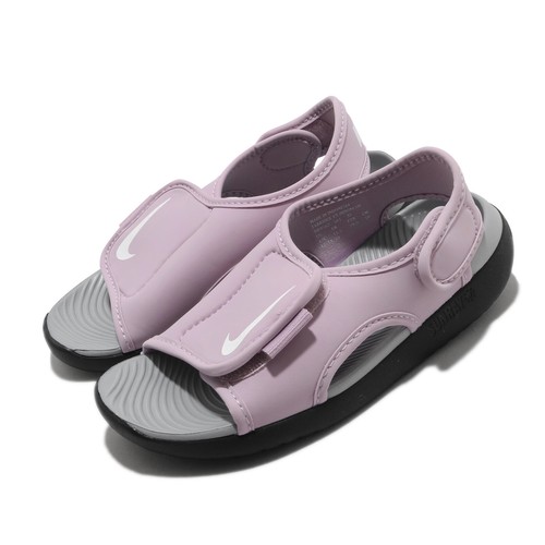 

Детские дошкольные сандалии Nike Sunray Adjust 5 V2 GS/PS Iced Lilac White DB9562-501, Розовый, Sunray Adjust 5 V2 Gs/ps