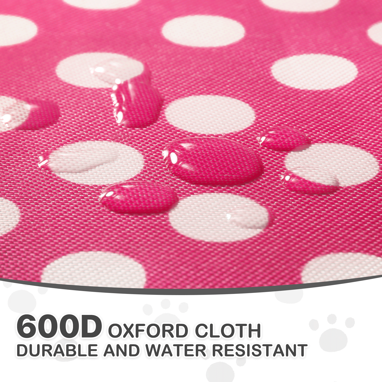 4 Wheels Pet Stroller w/Skylight+Storage Basket Foldable Cat Cage Travel Carrier