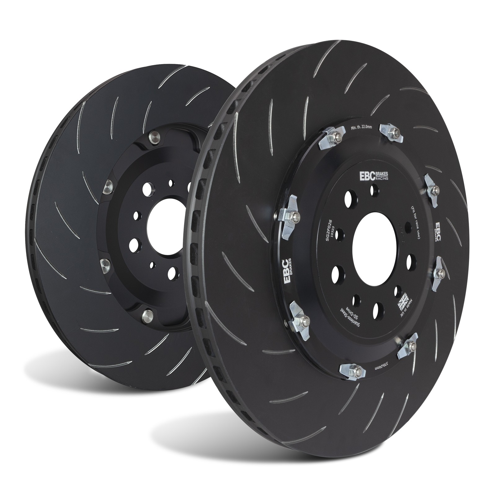 EBC Bremsscheiben hinten 2-teilig BMW 4er M4 3er M3 2er M2 Sport 370mm SG2F026