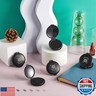 5 Pieces Fingerprint Ink Pads Thumbprint Ink Pads Black Stamp for Office Notary Supplies Identification Notary Security ID Fingerprint Cards Law Enforcement Kit