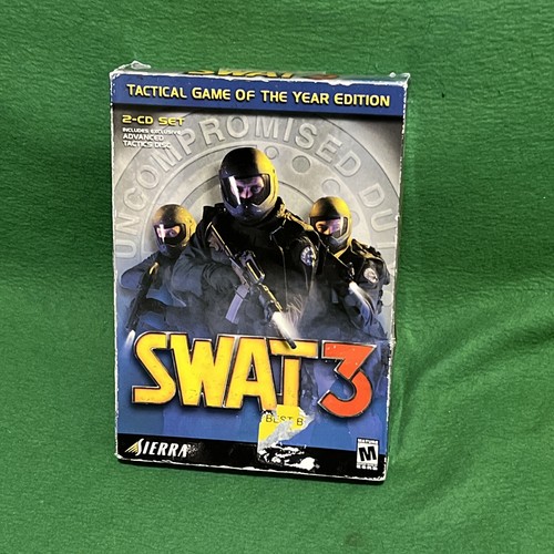 SWAT 3: Tactical Game of the Year - PC - Shooter Game - NEW