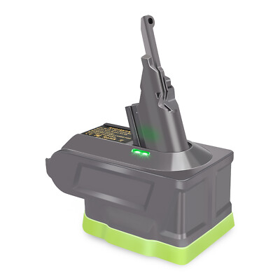 Battery Adapter Converter for Ryobi 18V to for Dyson V6 V7 V8 Vacuum Cleaner US