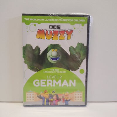BBC Muzzy Level 2 II Language DVD CD German 