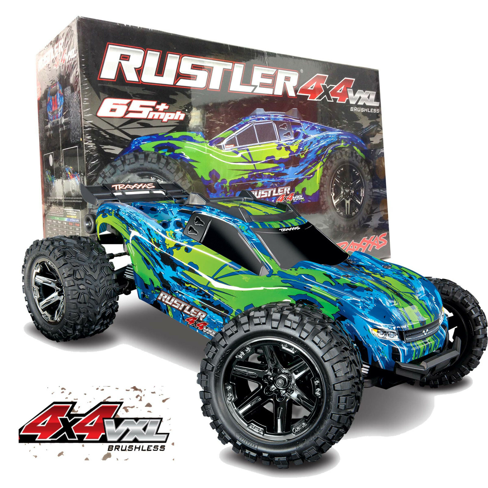 traxxas rustler vxl brushless 4x4