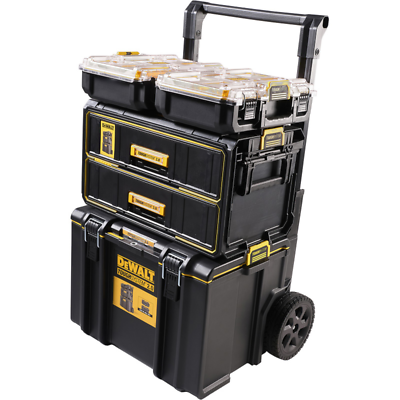 DeWalt Tough System 2.0 Tool Box Tower Drawer Organizer Durable