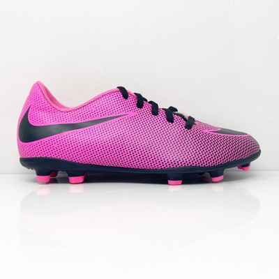

Футбольные бутсы Nike Girls Bravata II FG 844442-600 розовые, размер 6 лет, Розовый, Bravata II FG