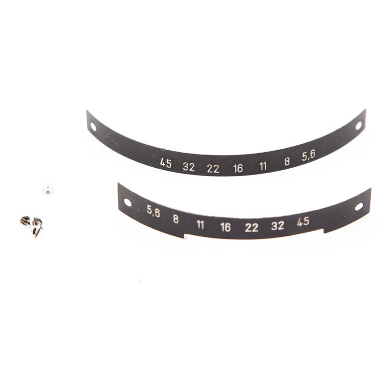 ÃChelles Obturateur Copal 1 / Shutter Aperture Scales Sk Symmar-S 180mm F5.6