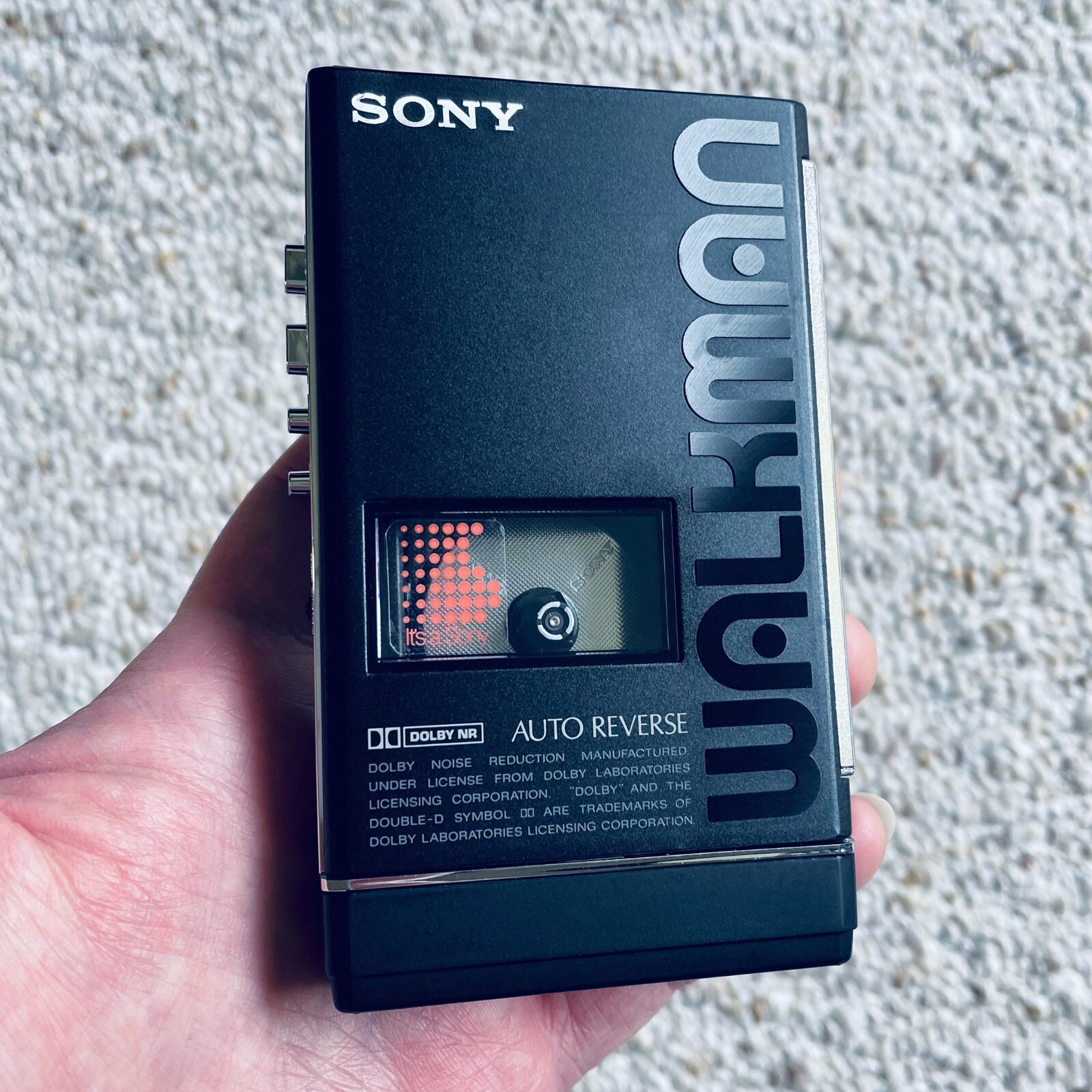 SONY WALKMAN 希少モデル カセットウォークマン WM-103 Super Rare Sony Walkman WM-103 Personal Cassette Tape Player