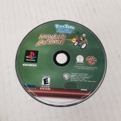 Tiny Toons Adventures Pluckys Playstation 1 PS1 DISC ONLY Black Label - TESTED