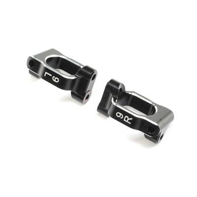 Team Losi Racing Caster Block Set 9 deg Aluminum 22X-4 TLR234119 Elec Car/Truck