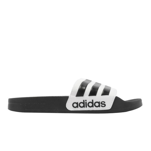 

Мужские шлепанцы adidas Adilette, белые, черные, унисекс, без шнурков, GZ9508, Черный, Adilette Shower Slides