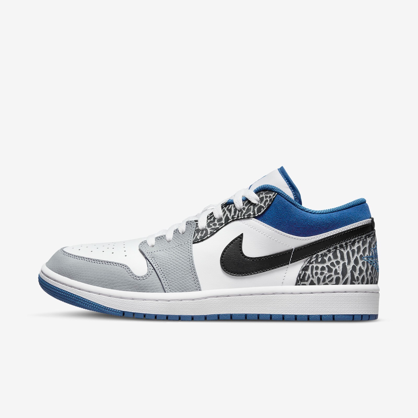 

Обувь Nike Jordan 1 Low SE (DM1199-140), «Настоящий синий», True blue / cement grey, Nike Jordan 1 Low SE