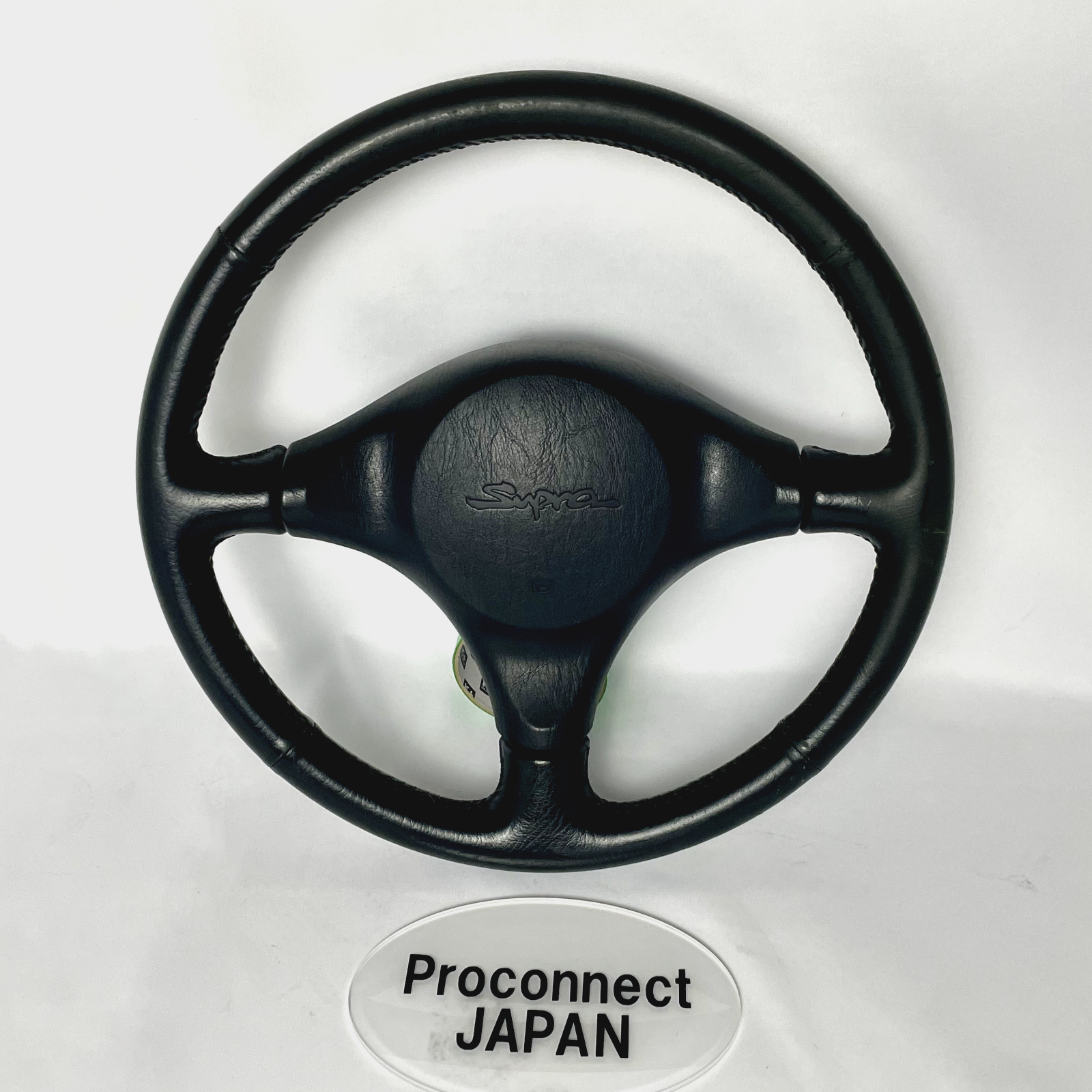 TOYOTA Supra JZA80 ステアリング 黒 レザー JDM TOYOTA Supra MK4 JZA80 Steering Wheel 1JZ 2JZ SZ SZ-R